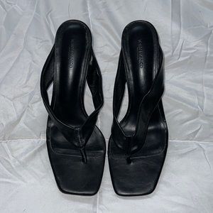 Tony Bianco Bella Black Sheep Nappa Heels